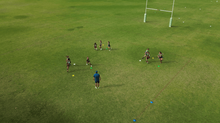 Get into Rugby Skills: Colour Tag