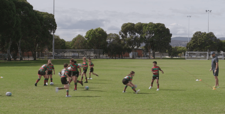 Get into Rugby Skills: Ball Familiarisation