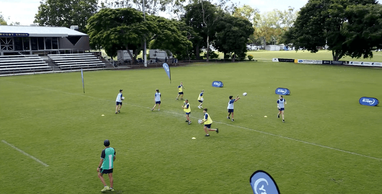 Get into Rugby Skills: Boundary Pass