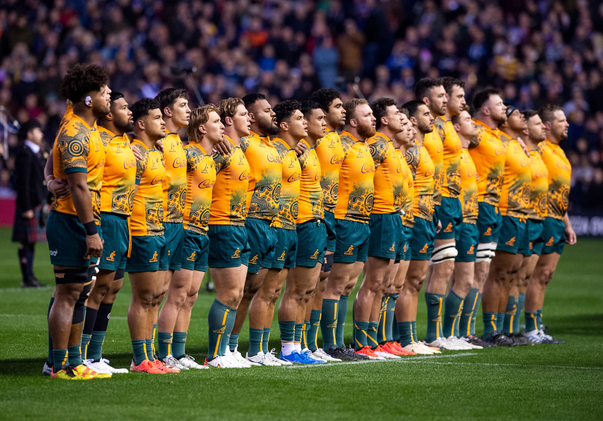 Wallabies anthem vs Scotland 2022