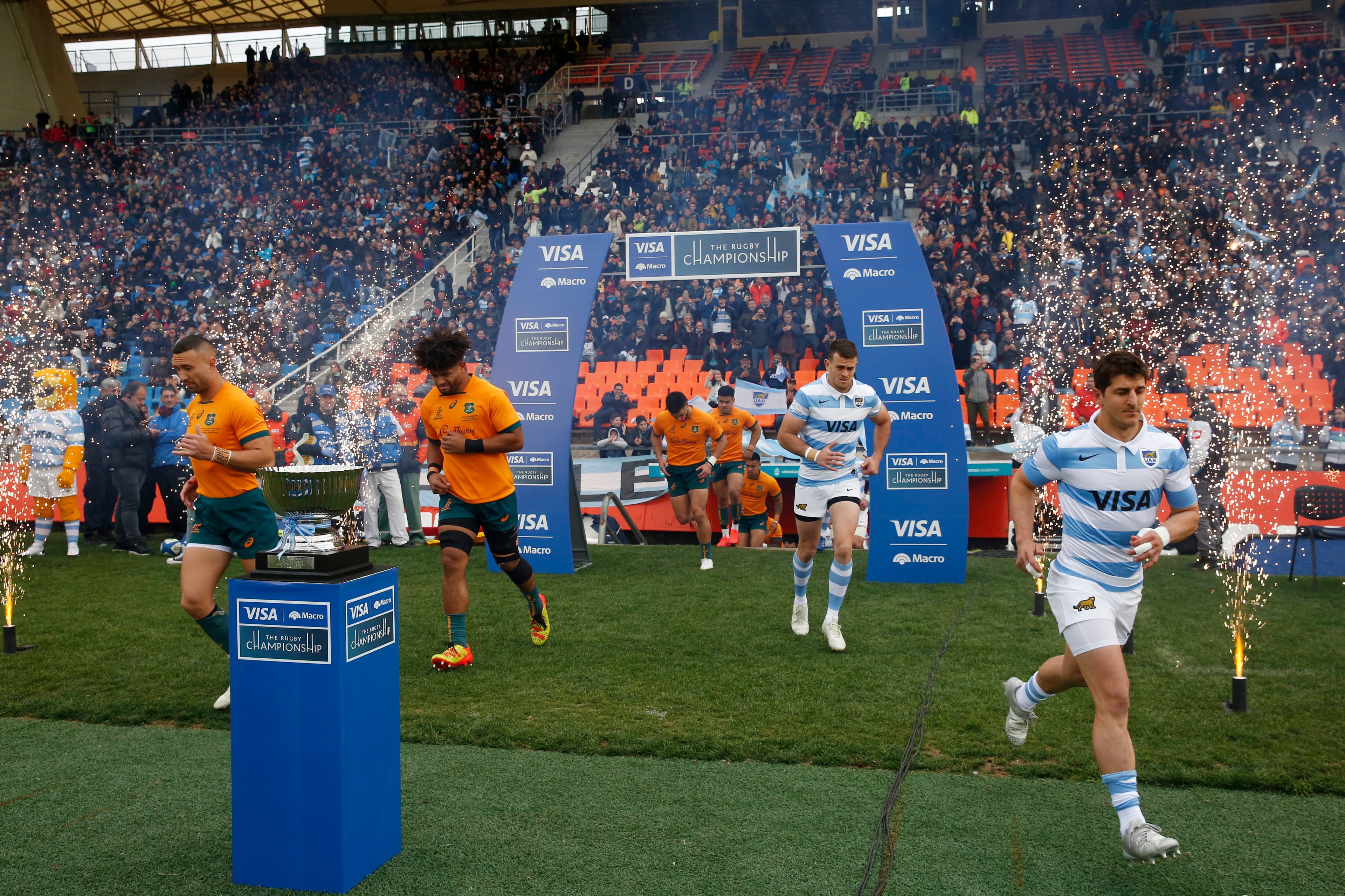 Wallabies and Argentina will meet in Sydney in June. Photo: Getty Images