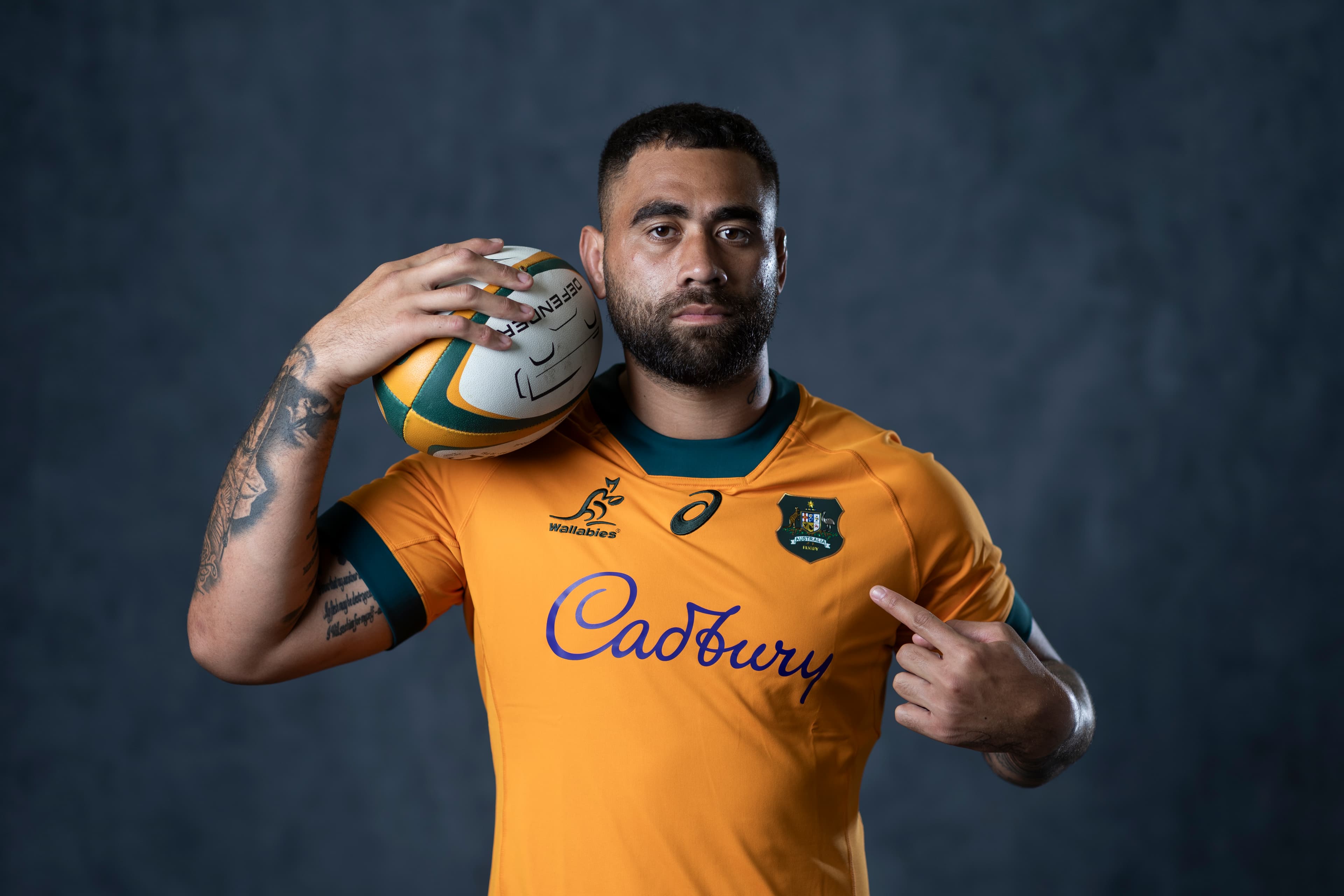 Lukhan Salakaia-Loto will remain in Australian Rugby until at least the end of 2028. Photo: Getty Images