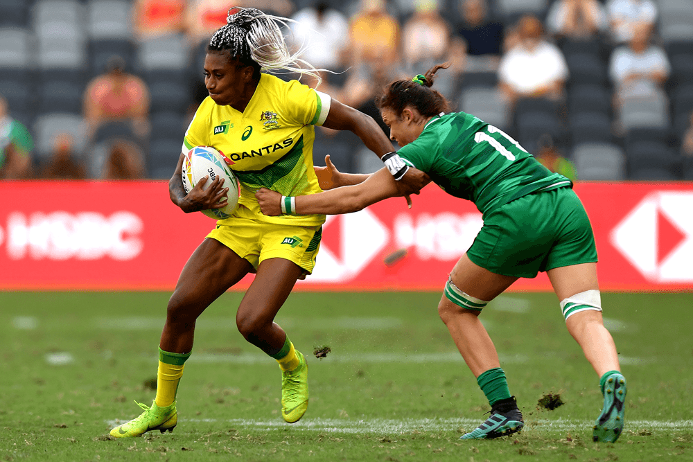 Ellia Green in action for the Aussies. Photo: Getty Images