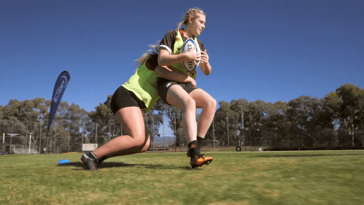 Tackle from rear