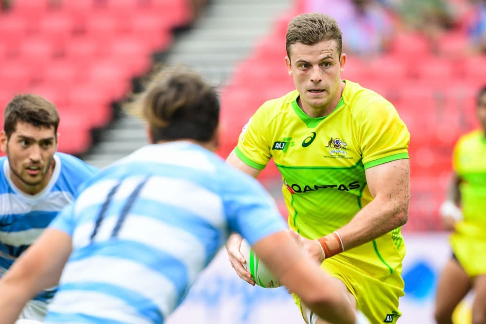 Nick Malouf in action against Argentina. Photo: RUGBY.com.au/Stuart Walmsley