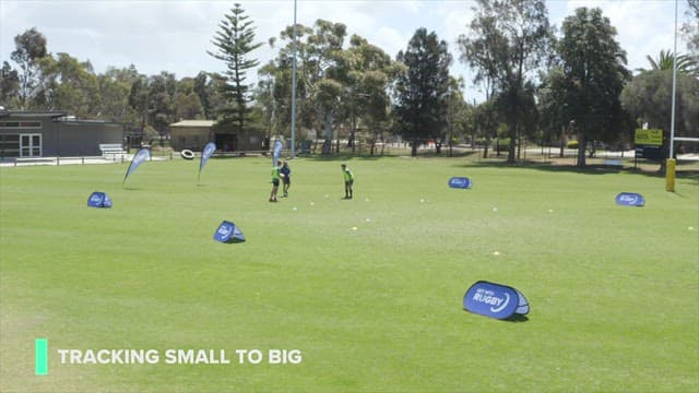 Tracking small to big