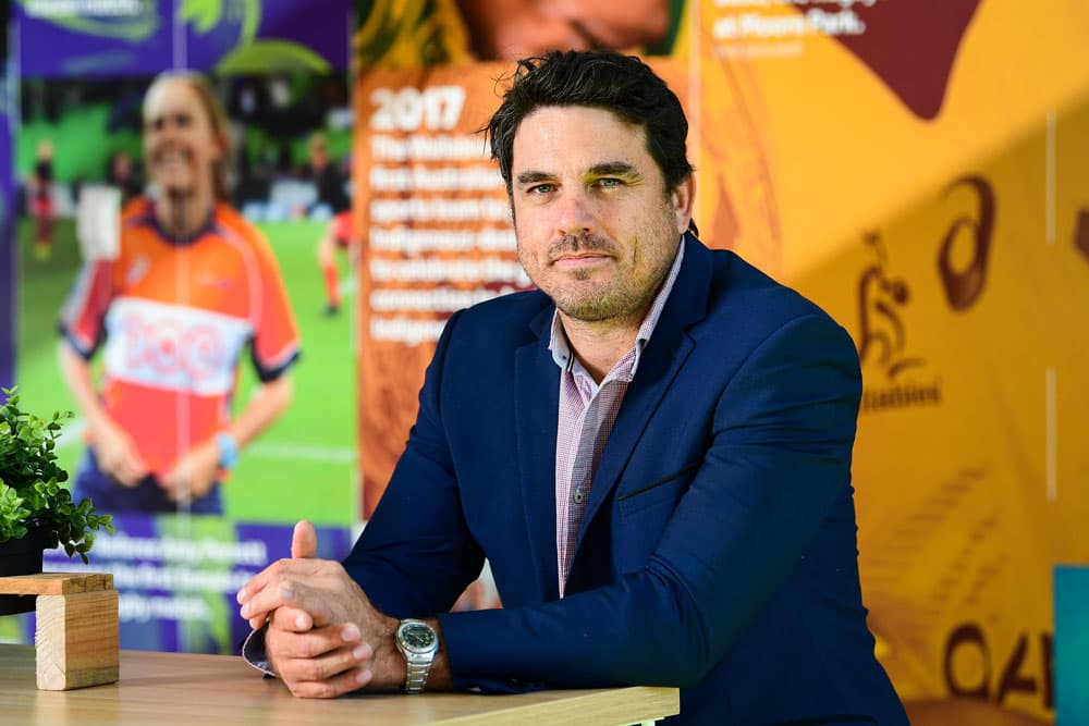 James Holbeck joins Classic Wallabies. Photo: Rugby AU Media