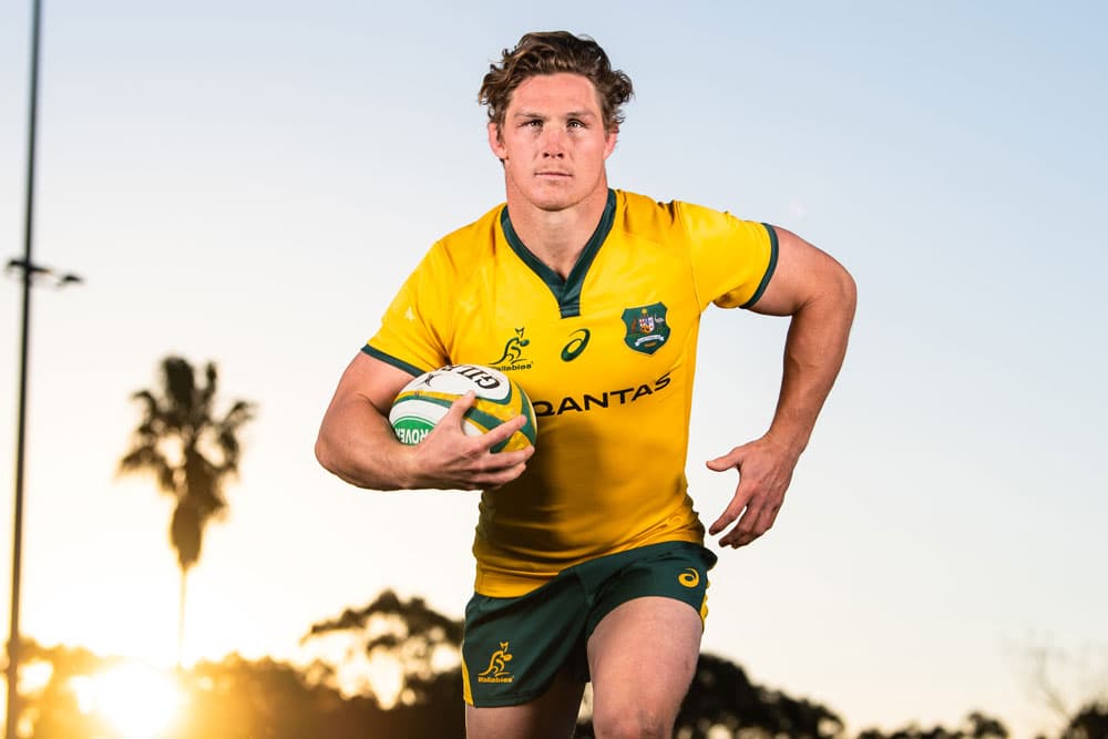 Michael Hooper locked in until 2023 Rugby World Cup. Photo: Rugby AU Media