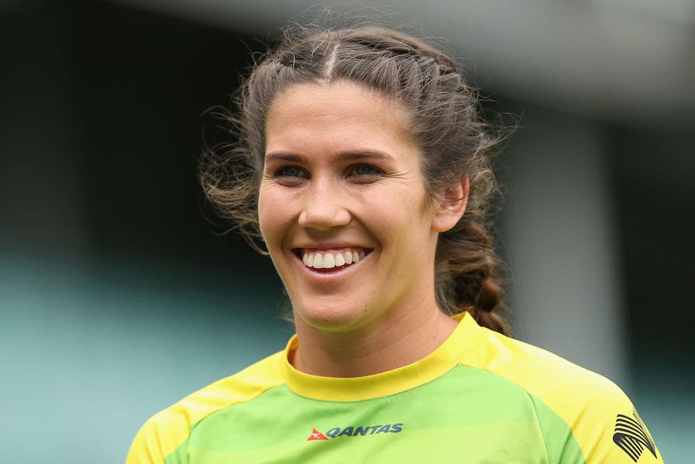World Rugby Women's Sevens Player of the Year, Charlotte Caslick. Photo: Getty Images