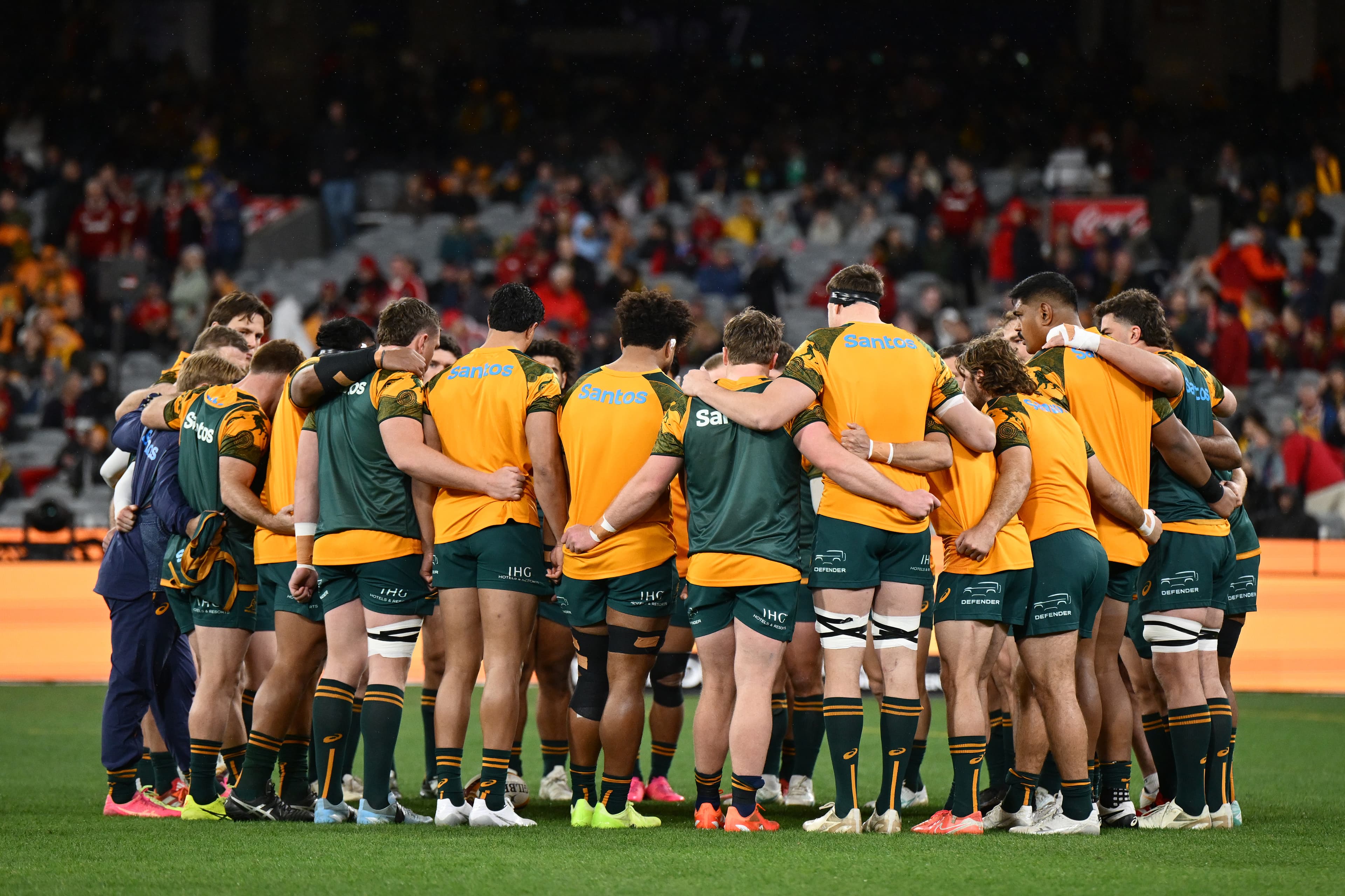 The Wallabies will play the back-to-back World Champions in Johannesburg and Cape Town to kick off their Rugby Championship campaign. Photo: Getty Images