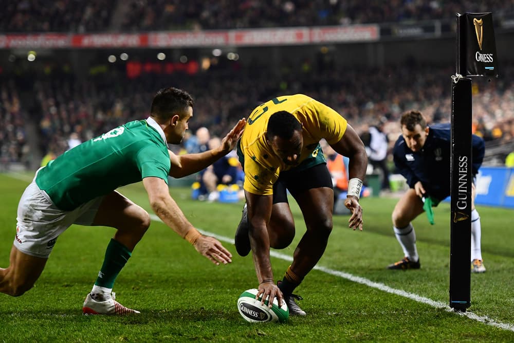 Tevita Kuridrani against Ireland. Photo: Getty Images
