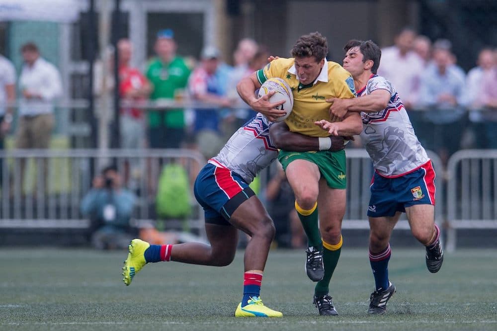 Luke Burgess breaks the line for the Classics. Photo: Supplied 