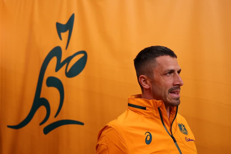 Jake Gordon has re-committed to Australian Rugby until at least the home Rugby World Cup in 2027. Photo: Getty Images