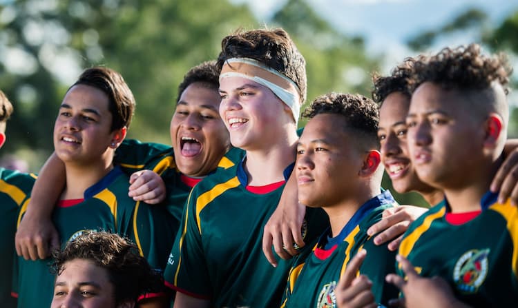 Community Rugby Youth Posing