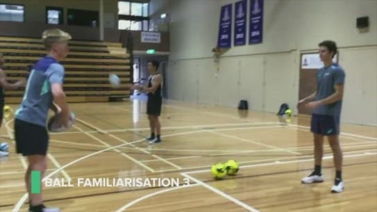 Ball familiarisation #3