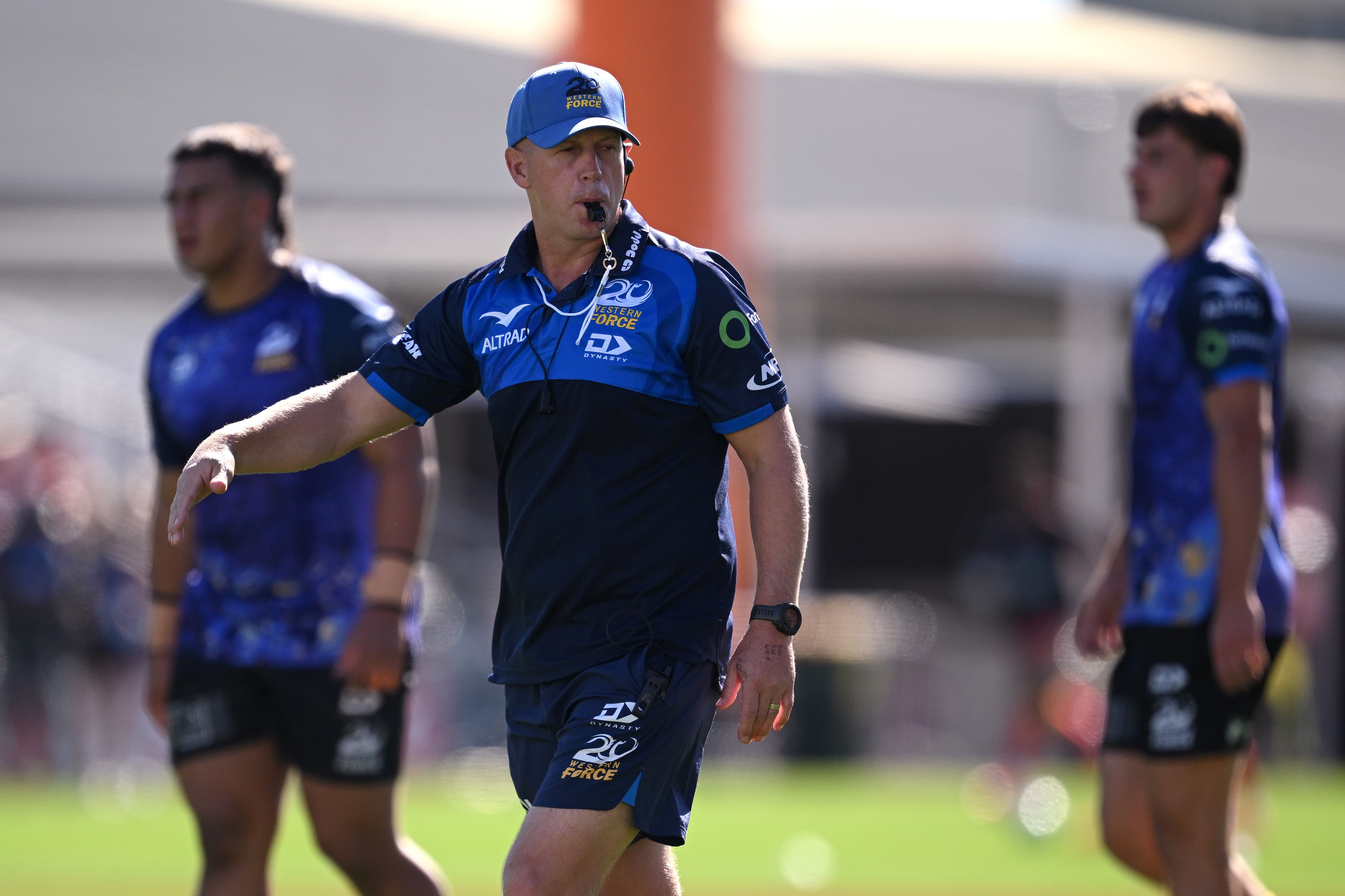 Simon Cron will link up with Les Kiss, Ian Foster and Zane Hilton to coach the AUNZ Invitational XV team against the Lions. Photo: Getty Images