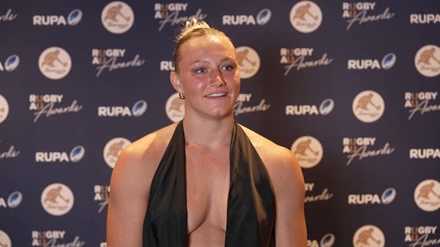 Rugby AU Awards 2023: The Shawn Mackay Award Women's Winner Press Conference - Maddison Levi