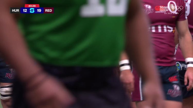 Cam Roigard Try v Queensland Reds | SRP 2024