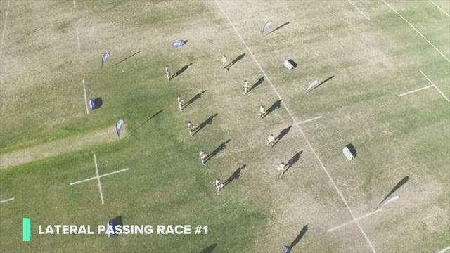 Lateral passing race #1