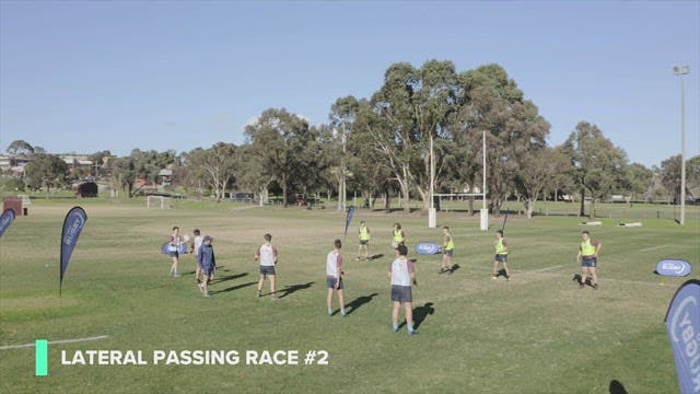 Lateral passing race #2