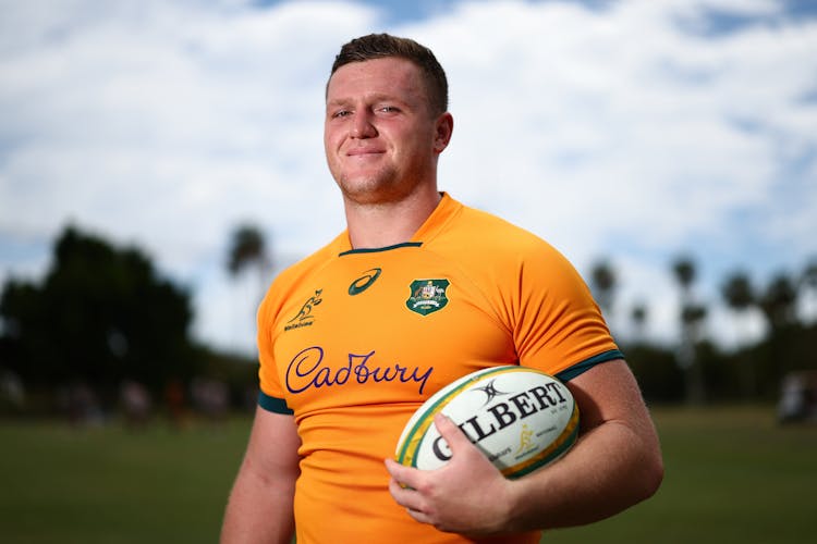 Angus Bell has committed to Australian Rugby through to the end of 2027. Photo: Getty Images
