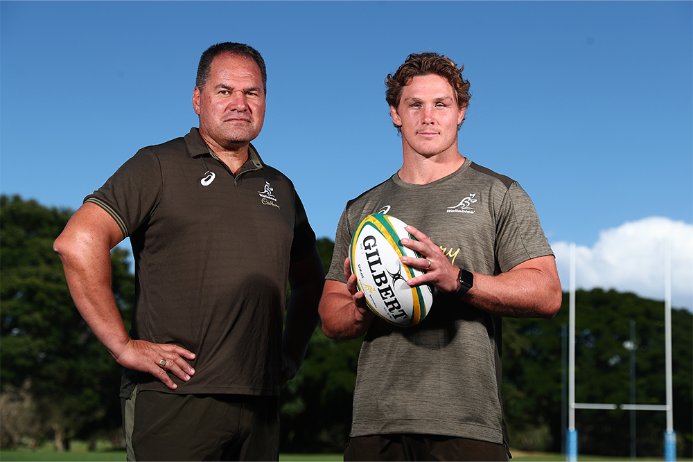 Dave Rennie and Michael Hooper's side will take on England in Australia in July. Photo: Getty Images