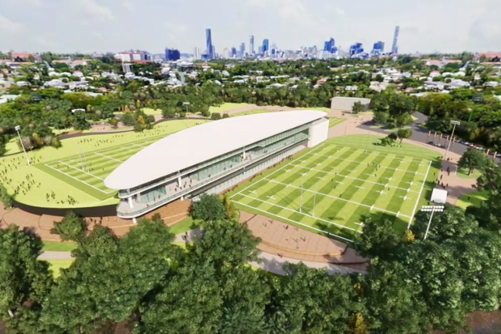 What a redeveloped Ballymore would look like. Photo: TVS Architects