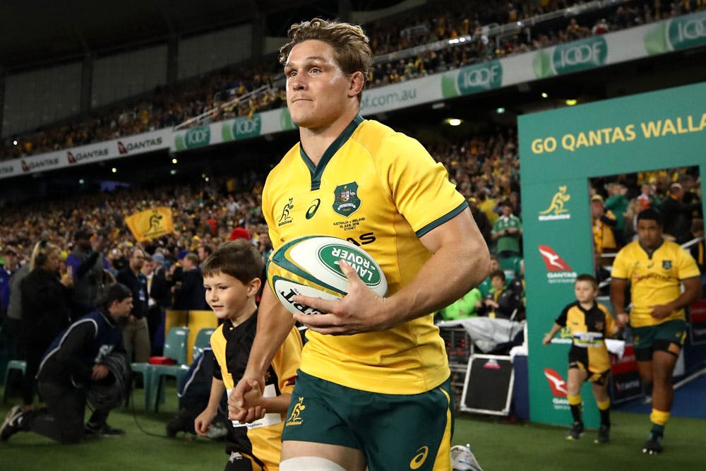 Michael Hooper will earn his 100th Test cap on Sunday. Photo: Getty Images