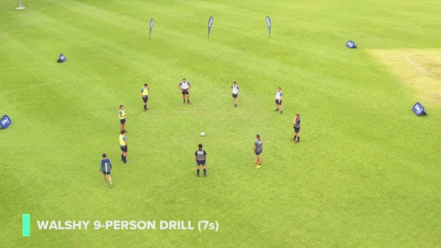 Walshy 9-person drill extension