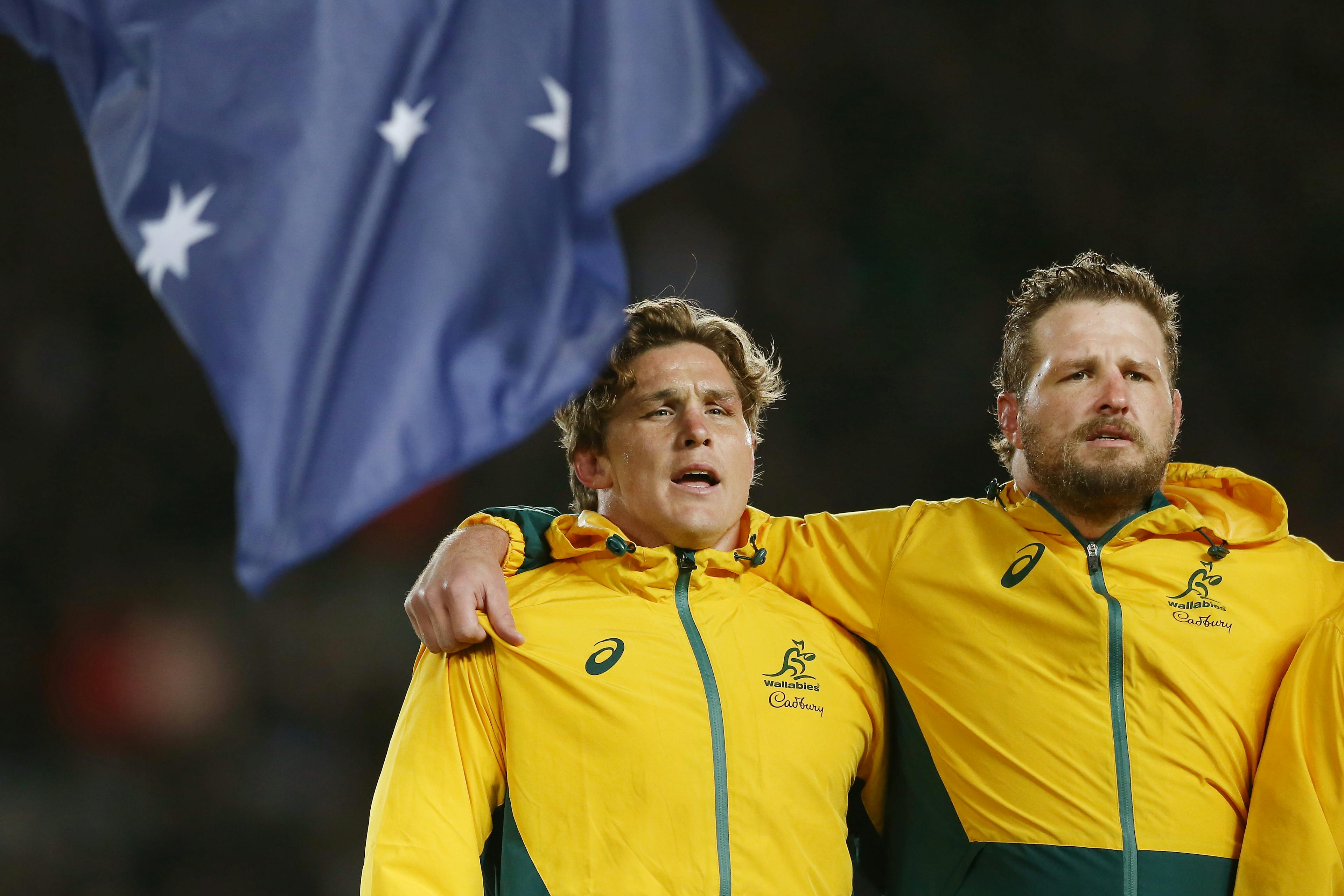 Michael Hooper and James Slipper will co-captain the Wallabies in 2023. Photo: Getty Images