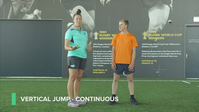 Vertical jump - continuous