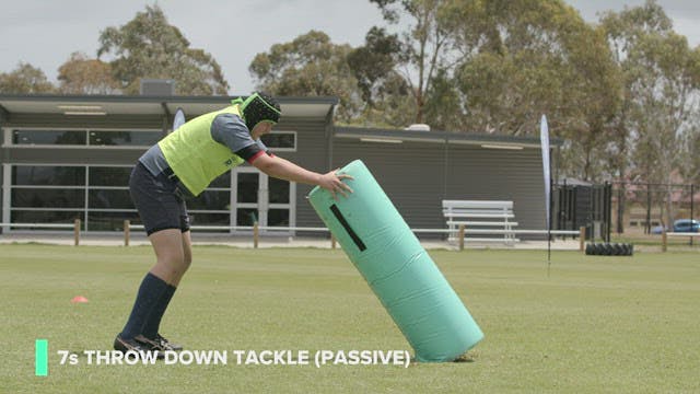 Throw down tackle passive