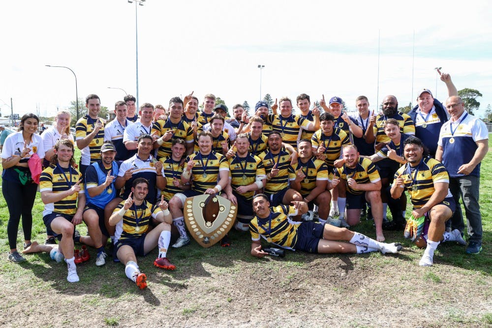 ACT & SNSW Griffins have claimed the Australian Rugby Shield. Photo: Supplied