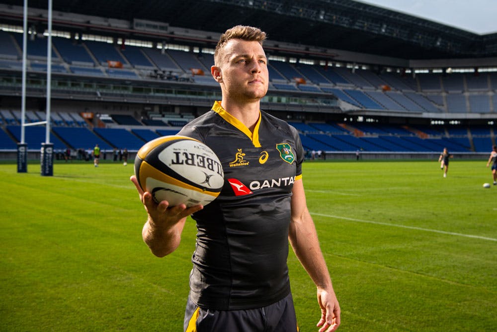Jack Dempsey of the Wallabies. Photo: Rugby AU Media