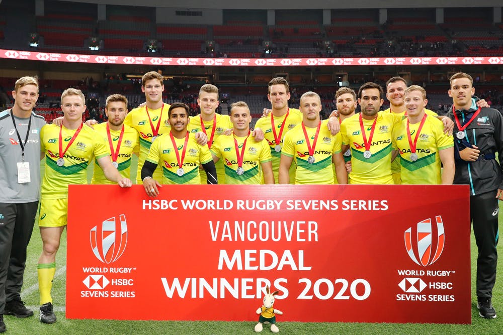 The Aussie Sevens won the silver in Vancouver. Photo: Getty Images