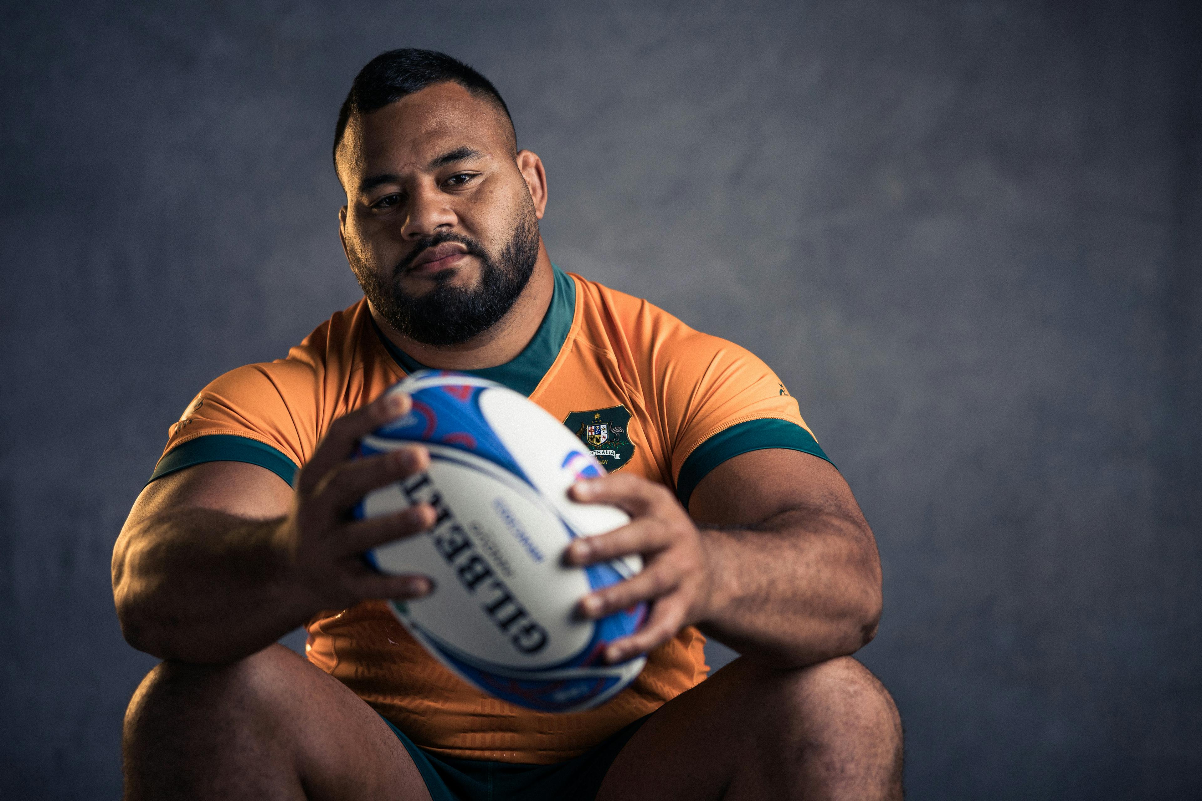 Taniela Tupou will play his 50th Test for the Wallabies in Saturday night's World Cup opener. Photo: Getty Images