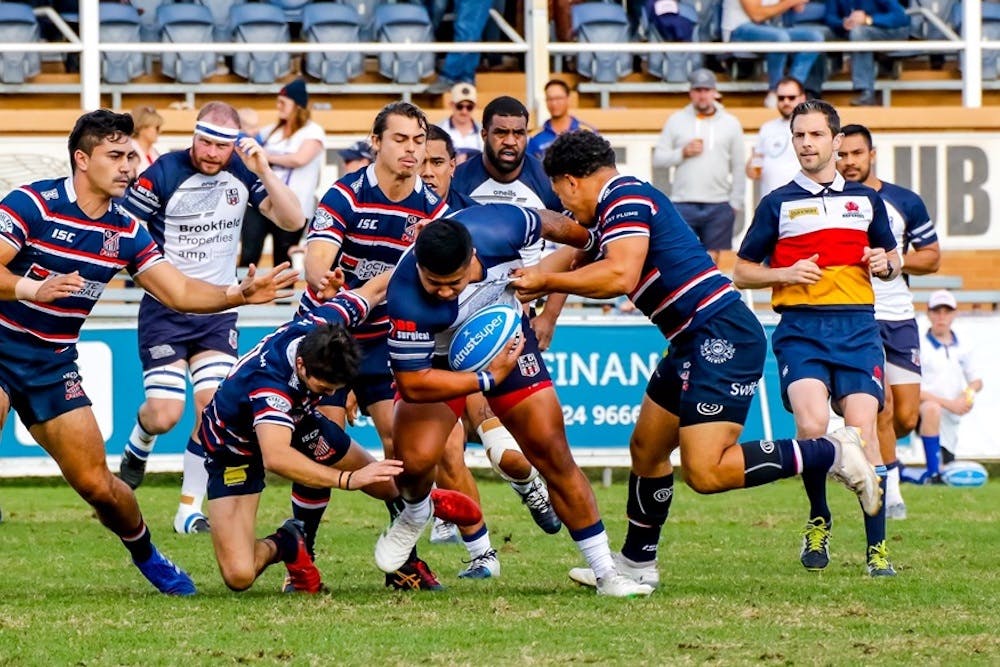 Refereeing in action during Sydney's Shute Shield. Photo: Provided