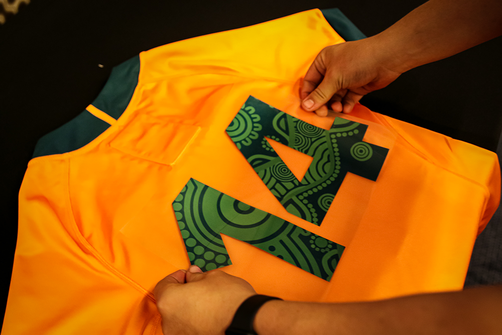 The Wallabies gold jersey will now feature the First Nations design | Rugby AU Media