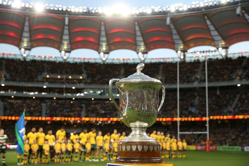 A Coronavirus rescheduling will see the Bledisloe Cup now played in Melbourne in 2022. Photo: Getty Images