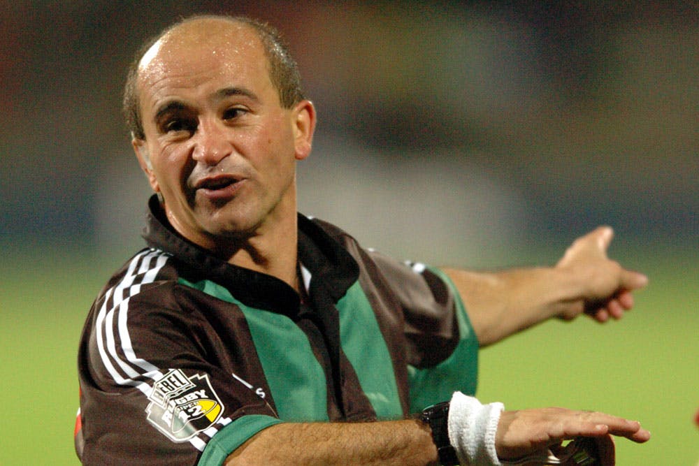 Rugby Australia referee George Ayoub. Photo: Getty Images