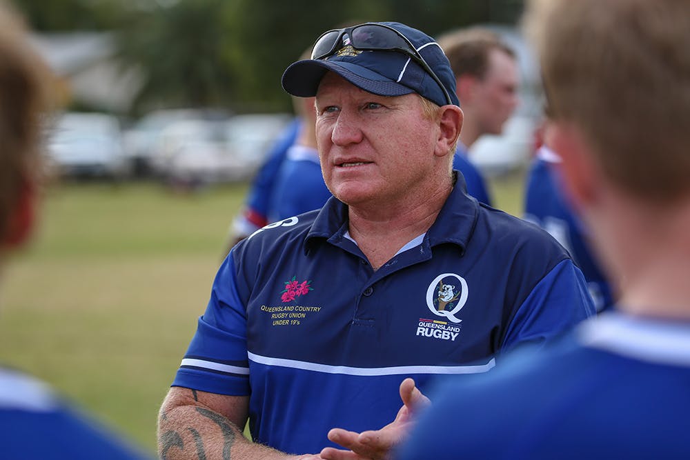QLD Country Rugby Coach Speaking